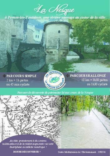 La Nesque à Pernes-les-Fontaines, une rivière sauvage au coeur de la ville