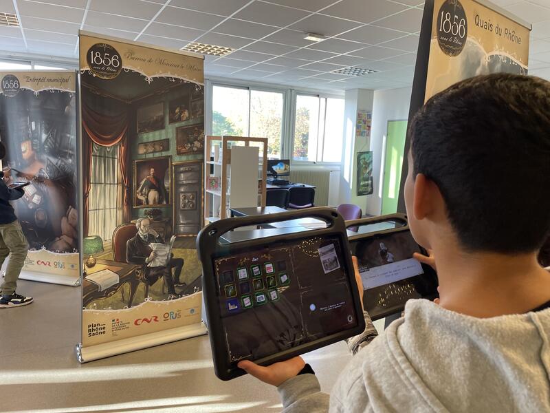 1856, sous le Rhône, une expérience immersive et interactive
